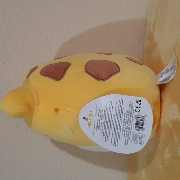 Squishmallows Leigh Toad Frog Yellow Plush Stuffed Animal Toy 7.5" - Picture 3 of 11